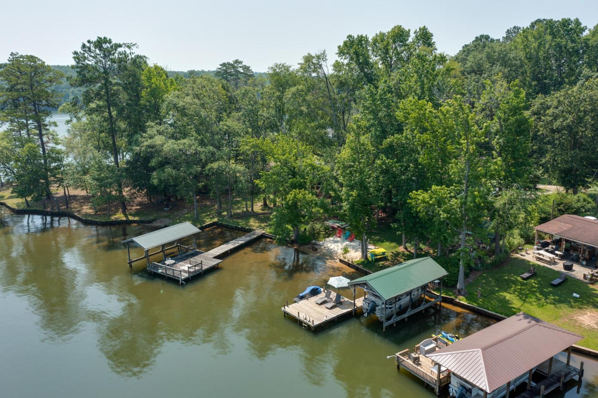 Lake Sinclair Crooked Creek Cottage With Fire Pit! Eatonton المظهر الخارجي الصورة