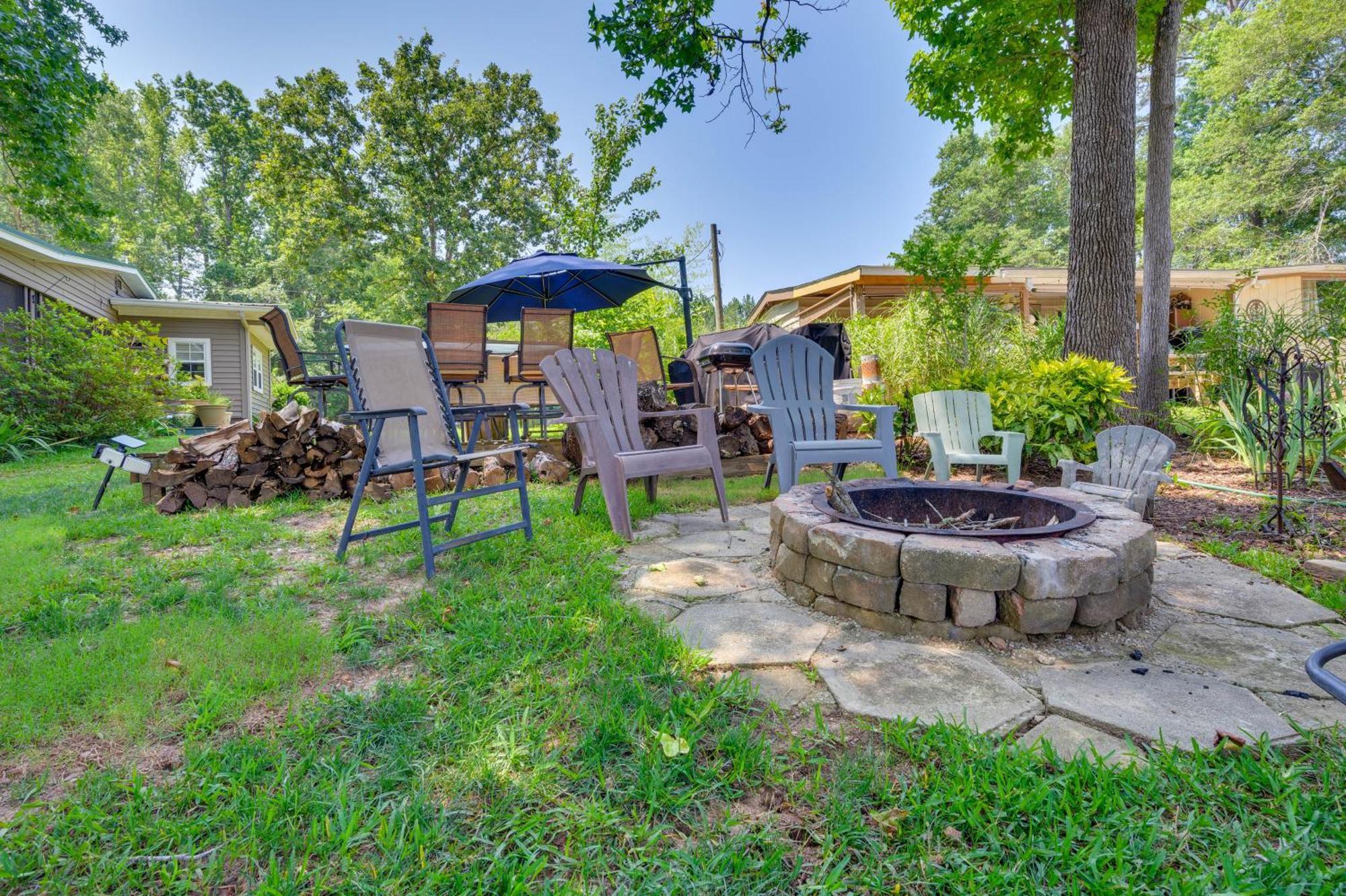 Lake Sinclair Crooked Creek Cottage With Fire Pit! Eatonton المظهر الخارجي الصورة